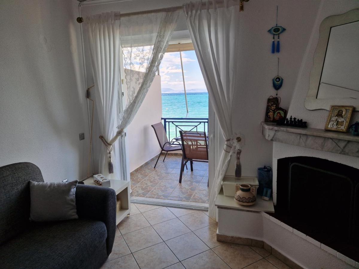 Apartamento Korinthian Sea View Nerántza Exterior foto