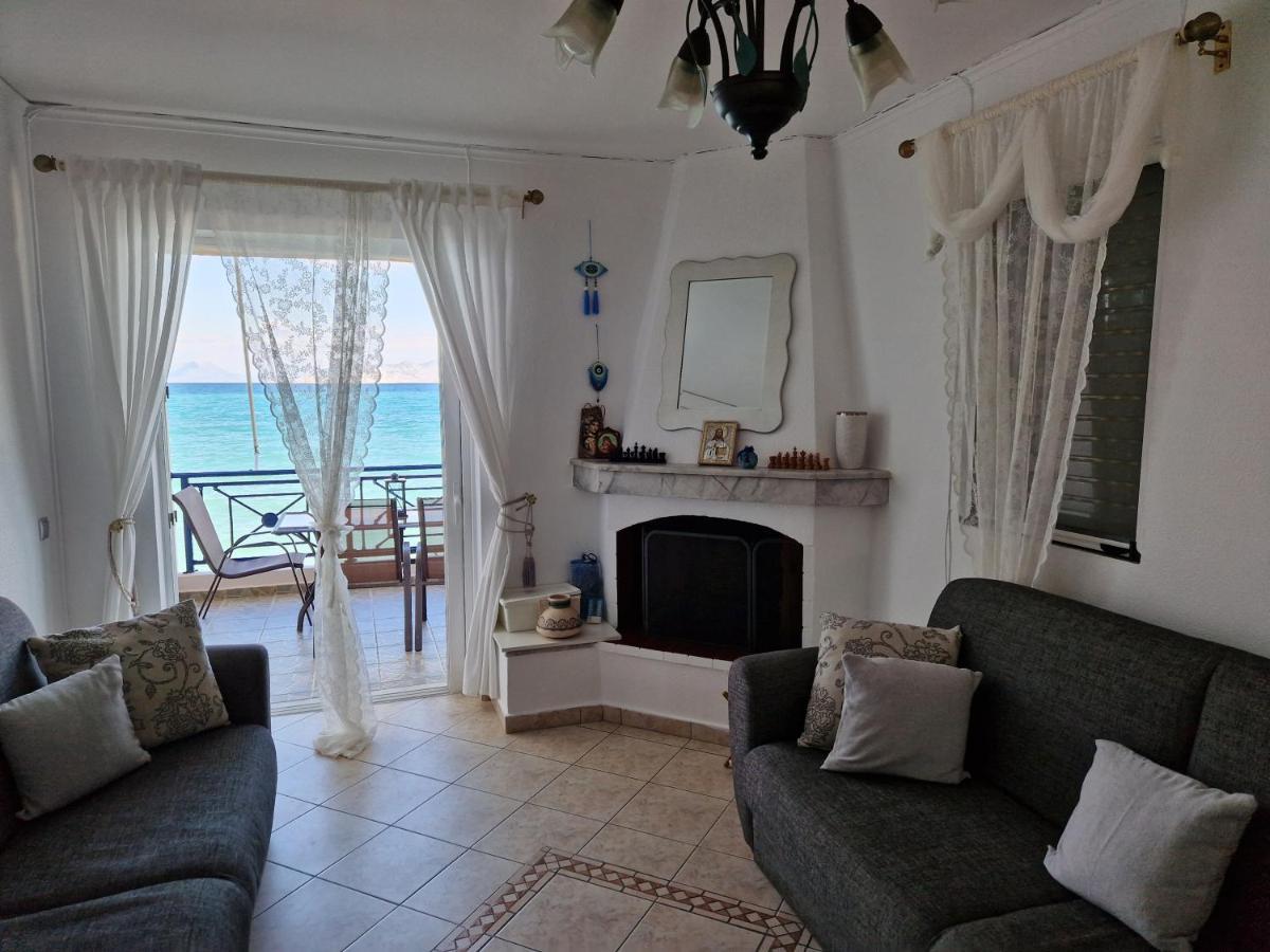 Apartamento Korinthian Sea View Nerántza Exterior foto